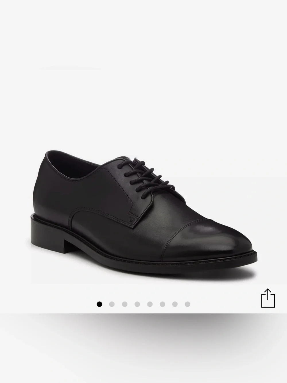 Vince Camuto Teodor Oxford Black Shoes